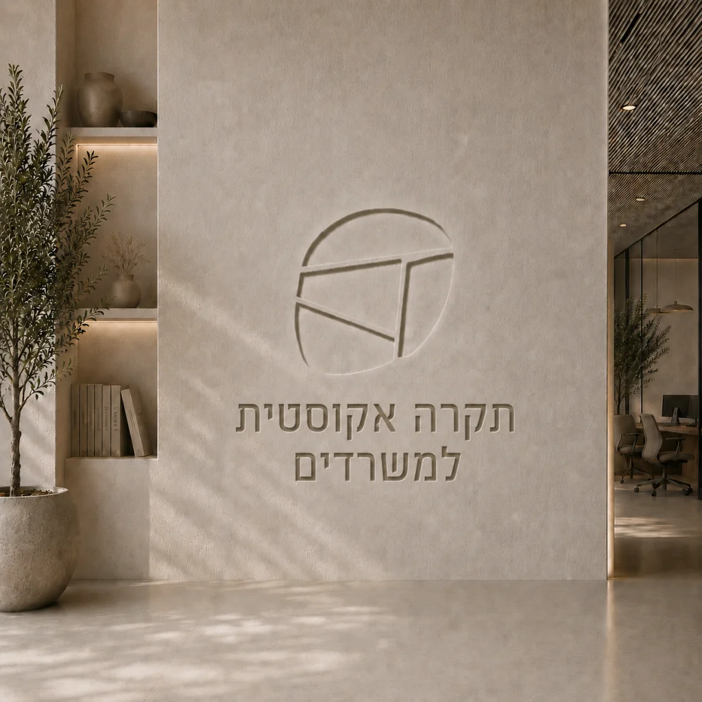תקרה אקוסטית למשרדים